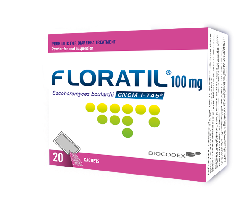 Floratil 100 mg sachets